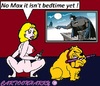 Cartoon: Bedtime (small) by cartoonharry tagged bedtime,bulldog,dogs,cartoon,cartoonist,cartoonharry,dutch,toonpool