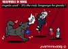 Cartoon: Behind the Scene (small) by cartoonharry tagged ukraine,crisis,minsk,russia,putin,merkel,dog,barking,language,nato