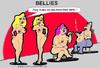 Cartoon: Bellies (small) by cartoonharry tagged cartoonharry,cartoon,bellies