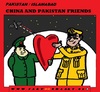 Cartoon: China and Pakistan Friends (small) by cartoonharry tagged bigbrother,china,pakistan,friends,cartoon,cartoonist,cartoonharry,dutch,toonpool