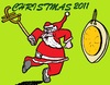 Cartoon: Christmas 2011 (small) by cartoonharry tagged santa xmas christmas euro cartoon cartoonharry cartoonist dutch toonpool