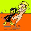 Cartoon: Daffy Duck (small) by cartoonharry tagged daffy duck cartoonharry