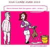 Cartoon: Das Ganze Jahr (small) by cartoonharry tagged ganz2019,cartoonharry