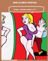 Cartoon: Der Damen (small) by cartoonharry tagged spiegel,cartoonharry