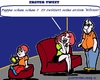 Cartoon: Die ersten Woerter (small) by cartoonharry tagged kind,twitter,woerter,mutti,grossvater