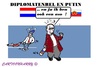 Cartoon: Diplomatenrel (small) by cartoonharry tagged diplomaat,denhaag,nederland,rusland,putin