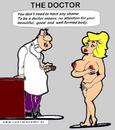 Cartoon: Doctor (small) by cartoonharry tagged cartoonharry,doctor,girl,girls,nude,naked