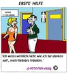 Cartoon: Erste Hilfe (small) by cartoonharry tagged hilfe,mädchen,toilette,gebrochen,hände,pinkeln,cartoon,cartoonist,cartoonharry,deutsch,dutch,holland,toonpool
