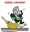 Cartoon: FIDEL CASTRO (small) by cartoonharry tagged wipeout,fidel,castro,rest,cartoon,caricature,cartoonist,cartoonharry,dutch,toonpool