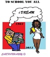 Cartoon: Fifty Years (small) by cartoonharry tagged school,different
