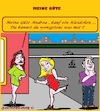Cartoon: Flirt (small) by cartoonharry tagged flirt,kleid