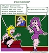 Cartoon: Friendship (small) by cartoonharry tagged friendship