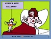 Cartoon: Gallantry (small) by cartoonharry tagged gallantry nymph cartoon cartoonist cartoonharry dutch toonpool