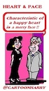 Cartoon: Heart and Face (small) by cartoonharry tagged heart,face,cartoonharry