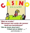 Cartoon: Holland Casino (small) by cartoonharry tagged boek,casino,holland,gokken,verslaafd,cartoon,cartoonist,cartoonharry,dutch,toonpool