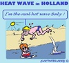 Cartoon: Hot Wave (small) by cartoonharry tagged holland,heatwave,hot,summer,2015