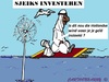 Cartoon: Investering (small) by cartoonharry tagged investering,investeren,wind,sjeik,windmolenpark,cartoon,cartoonist,cartoonharry,dutch,holland,toonpool