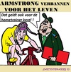 Cartoon: Lance Armstrong (small) by cartoonharry tagged llance,armstrong,usada,uci,wielrennen,verbannen,cartoon,cartoonharry,dutch,toonpool