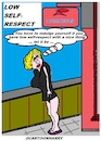 Cartoon: Low Self-Respect (small) by cartoonharry tagged cartoonharry