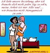 Cartoon: Nicht Monogamisch (small) by cartoonharry tagged lesbisch,monogamisch