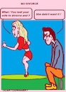 Cartoon: No Divorce (small) by cartoonharry tagged divorce