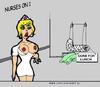 Cartoon: Nurses On One 4 (small) by cartoonharry tagged nurse,cartoonharry,gone,sexy