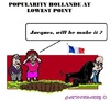 Cartoon: Popularity Hollande (small) by cartoonharry tagged france,paris,hollande,popularity