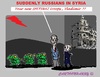 Cartoon: Putins Surprise (small) by cartoonharry tagged syria,assad,putin,russia,war,spetsnaz,surprise