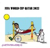 Cartoon: Qatar 2022 FIFA (small) by cartoonharry tagged soccer,worldcup,fifa,qatar,2022,hot,weather,corruption
