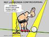 Cartoon: Referee Controversial (small) by cartoonharry tagged ref,blatter,goal,fifa,cartoonharry