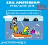 Cartoon: Sail Amsterdam 2015 (small) by cartoonharry tagged holland,amsterdam,sail,2015