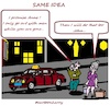 Cartoon: Same Idea (small) by cartoonharry tagged idea,cartoonharry