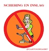 Cartoon: Schering en Inslag (small) by cartoonharry tagged fiets,iphone,cartoonharry