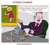Cartoon: School Change (small) by cartoonharry tagged school,cartoonharry