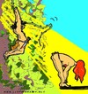 Cartoon: Tarzan (small) by cartoonharry tagged tarzan,hitman,cartoonharry