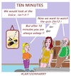 Cartoon: Ten Minutes (small) by cartoonharry tagged minutes,cartoonharry