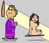 Cartoon: The Priest (small) by cartoonharry tagged priest,girl,nun,tom,cruise,katie,holmes