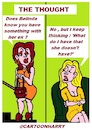 Cartoon: The Thought 2 (small) by cartoonharry tagged thought,cartoonharry