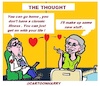 Cartoon: The Thought (small) by cartoonharry tagged thought,cartoonharry