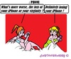 Cartoon: Virginity or ... (small) by cartoonharry tagged virginity,iphone,lost