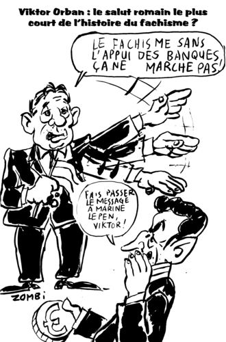 Cartoon: Viktor Orban (medium) by Zombi tagged hongrie,hungary,orban,viktor