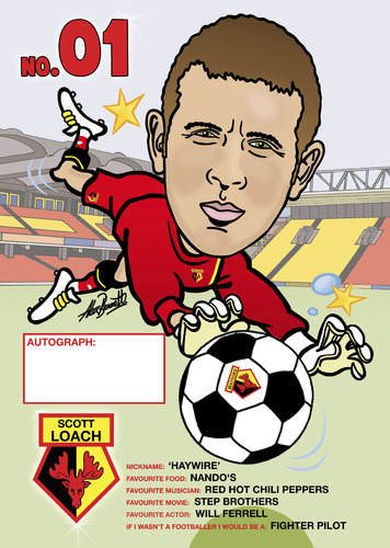 Cartoon: Scott Loach (medium) by roundheadillustration tagged football,soccer,goalkeeper