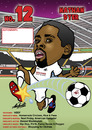 Cartoon: Nathan Dyer Caricature (small) by roundheadillustration tagged football,soccer,goalkeeper