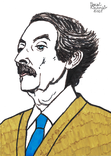 Cartoon: Jean Rochefort (medium) by Pascal Kirchmair tagged jean,rochefort,france,acteur,schauspieler,frankreich,paris,portrait,ink,drawing,dibujo,desenho,tusche,zeichnung,dessin,arte,art,kunst,artwork,porträt,retrato,illustration,pascal,kirchmair,political,cartoon,caricature,karikatur,ilustracion,disegno,ilustracao,illustrazione,illustratie,de,presse,tekening,teckning,cartum,vineta,comica,vignetta,caricatura,ritratto,portret,parigi,hollywood,actor,jean,rochefort,france,acteur,schauspieler,frankreich,paris,portrait,ink,drawing,dibujo,desenho,tusche,zeichnung,dessin,arte,art,kunst,artwork,porträt,retrato,illustration,pascal,kirchmair,political,cartoon,caricature,karikatur,ilustracion,disegno,ilustracao,illustrazione,illustratie,de,presse,tekening,teckning,cartum,vineta,comica,vignetta,caricatura,ritratto,portret,parigi,hollywood,actor