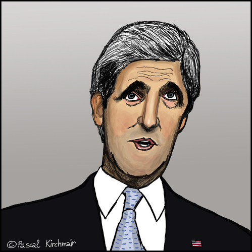 Cartoon: John F. Kerry (medium) by Pascal Kirchmair tagged john,forbes,kerry,karikatur,caricature,cartoon,portrait,zeichnung,dessin,drawing,caricatura,vignetta,usa,john,forbes,kerry,karikatur,caricature,cartoon,portrait,zeichnung,dessin,drawing,caricatura,vignetta,usa