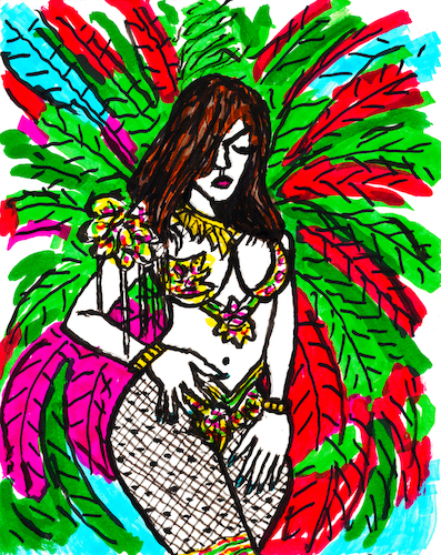 Cartoon: Rainha do Carnaval (medium) by Pascal Kirchmair tagged rainha,do,carnaval,de,bateria,frente,da,escola,samba,caprichosos,pilares,no,desfile,carnival,love,liebe,amore,amour,passion,passione,pasion,ardor,paixao,karneval,carioca,brasilianerin,rio,janeiro,copa,cabana,tänzerin,dancer,danseuse,brazil,brasil,bresil,brasile,burlesque,show,ink,drawing,tusche,zeichnung,lingerie,art,arte,kunst,caricatura,cartoon,caricature,karikatur,illustration,dessin,pascal,kirchmair,portrait,retrato,ritratto,dibujo,desenho,powerfrau,sexy,girl,sensual,sabrosa,ilustracion,ilustracao,woman,porträt,sensuelle,sexo,erotik,erotic,erotismo,eroticism,erotisme,erotica,femme,frau,rainha,do,carnaval,de,bateria,frente,da,escola,samba,caprichosos,pilares,no,desfile,carnival,love,liebe,amore,amour,passion,passione,pasion,ardor,paixao,karneval,carioca,brasilianerin,rio,janeiro,copa,cabana,tänzerin,dancer,danseuse,brazil,brasil,bresil,brasile,burlesque,show,ink,drawing,tusche,zeichnung,lingerie,art,arte,kunst,caricatura,cartoon,caricature,karikatur,illustration,dessin,pascal,kirchmair,portrait,retrato,ritratto,dibujo,desenho,powerfrau,sexy,girl,sensual,sabrosa,ilustracion,ilustracao,woman,porträt,sensuelle,sex,sexo,erotik,erotic,erotismo,eroticism,erotisme,erotica,femme,frau