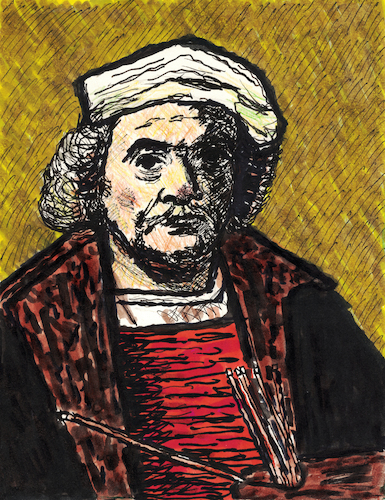 Cartoon: Rembrandt van Rijn (medium) by Pascal Kirchmair tagged self,old,alt,vieux,viejo,anciano,vecchio,rembrandt,van,rijn,artist,artiste,artista,kunst,künstler,illustration,sepia,ink,drawing,tusche,tuschezeichnung,zeichnung,pascal,kirchmair,cartoon,caricature,karikatur,ilustracion,dibujo,desenho,disegno,ilustracao,illustrazione,illustratie,dessin,de,presse,du,jour,art,of,the,day,tekening,teckning,cartum,vineta,comica,vignetta,caricatura,portrait,porträt,portret,retrato,ritratto,arte,holland,netherlands,niederlande,leiden,amsterdam,leyden,popart,selbstportrait,selbstporträt,anziano,painting,pintura,peinture,dipinto,cuadro,quadro,malerei,self,old,alt,vieux,viejo,anciano,vecchio,rembrandt,van,rijn,artist,artiste,artista,kunst,künstler,illustration,sepia,ink,drawing,tusche,tuschezeichnung,zeichnung,pascal,kirchmair,cartoon,caricature,karikatur,ilustracion,dibujo,desenho,disegno,ilustracao,illustrazione,illustratie,dessin,de,presse,du,jour,art,of,the,day,tekening,teckning,cartum,vineta,comica,vignetta,caricatura,portrait,porträt,portret,retrato,ritratto,arte,holland,netherlands,niederlande,leiden,amsterdam,leyden,popart,selbstportrait,selbstporträt,anziano,painting,pintura,peinture,dipinto,cuadro,quadro,malerei