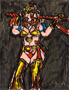 Cartoon: Cowgirl (small) by Pascal Kirchmair tagged american,stripper,usa,star,the,hottest,blaze,starr,in,burlesque,show,strip,striptease,ink,drawing,tusche,zeichnung,lingerie,art,arte,kunst,milf,mature,housewife,hausfrau,caricatura,cartoon,caricature,karikatur,illustration,dessin,pascal,kirchmair,portrait,retrato,ritratto,dibujo,desenho,powerfrau,sexy,girl,sensual,sabrosa,ilustracion,ilustracao,dangerous,woman,domina,mistress,femdom,dominatrix,gefährlich,porträt,sensuelle,herrin,sklavin,bdsm,slave,esclave,sex,sexo,erotik,erotic,erotismo,eroticism,erotisme,erotica,femme,frau,chiqui,love