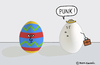 Cartoon: Frohe Ostern! (small) by Pascal Kirchmair tagged uova di pasqua ostereier ostern oeufs de paques easter eggs cartoon caricature dessin humour karikatur humor