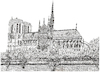 Cartoon: Notre-Dame de Paris (small) by Pascal Kirchmair tagged cathedral,kathedrale,cathedrale,catedral,cattedrale,paris,parigi,notre,dame,arte,pascal,kirchmair,illustration,ink,drawing,tusche,tuschezeichnung,zeichnung,ilustracion,dibujo,desenho,disegno,ilustracao,illustrazione,illustratie,dessin,de,presse,du,jour,art,of,the,day,tekening,teckning,encre,chine,tinta,da,china,nanquim,inchiostro,di,kunst,architektur,architecture,architettura,arquitetura,arquitectura,monument,sehenswürdigkeit,france,frankreich,francia,franca,kirche,church